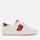 MICHAEL MICHAEL KORS Women's Irving Stripe Cupsole Trainers - Optic White/Natural
