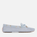 Tod's Women's Heaven Lace Up Driving Shoes - Celeste Funny