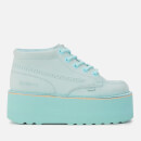 Kickers Women's Kick Hi-Stack Leather Boots - Pastel Blue