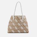 Guess Women's Vikky Large Tote Bag - White/Multi