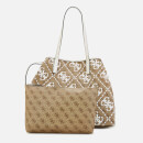 Guess Women's Vikky Large Tote Bag - White/Multi