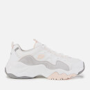 Skechers Women's D'Lites 3.0 Zenway Trainers - White/Grey/Pink