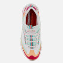 Skechers Women's D'Lites Second Chance Trainers - White/Pink/Green