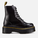 Dr. Martens Women's Jadon Polished Smooth Leather 8-Eye Boots - Black