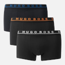 BOSS Men's 3 Pack Trunks - Black/Multi