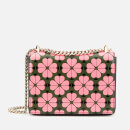 Kate Spade New York Women's Amelia Spade Flower Small Shoulder Bag - Bright Pink Multi