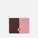 Kate Spade New York Women's Nicola Bi Colour Card Holder - Roasted Fig/Rococo Pink