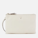 Kate Spade New York Women's Polly Medium Double Gusset Cross Body Bag - White