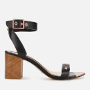 Ted Baker Women's Biah Leather Block Heeled Sandals - Black