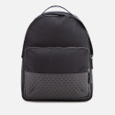 Emporio Armani Men's Nylon Backpack - Grey/black