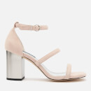 Senso Women's Robbie V Suede Block Heeled Sandals - Blush