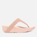 FitFlop Women's Lottie Glitzy Toe Post Sandals - Rose Gold