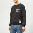 Satisfy Men's Cult Moth Eaten Sweatshirt - Wash Black
