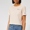 Champion Women's Cropped Short Sleeve T-Shirt - Pink
