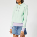 Champion Women's Hooded Sweatshirt - Green