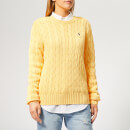 Polo Ralph Lauren Women's Cable Knit Sweater - Buttercream