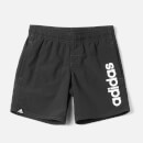 adidas Young Boy LIN Swim Shorts - Black