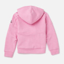 adidas Young Girls' ID STA Full Zip Hoody - Pink