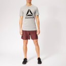 Reebok Men's Swim Basic Boxer Shorts - Red