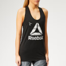 Reebok Women's Activchill Graphic Tank Top - Black