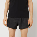 Emporio Armani Men's Tape Detail Swim Shorts - Black
