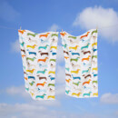 Rapport Multi Sausage Dog Towel - Multi