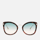 Tom Ford Women's Charlotte Sunglasses - Blonde Havana/Green