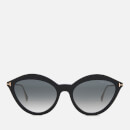Tom Ford Women's Chloe Sunglasses - Black/Smoke