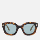 Tom Ford Women's Pia Sunglasses - Havana/Blue Mirror