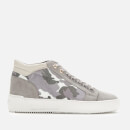 Android Homme Men's Propulsion Mid Geo Camo Velvet Trainers - Snow Camo/Light Grey