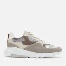 Android Homme Men's Malibu Camo Velvet Trainers - Snow Camo/Light Grey