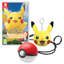Pokemon: Let's Go, Pikachu! + Poké Ball Plus + Pikachu Keychain