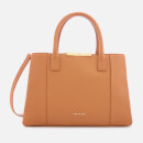 Ted Baker Women's Colesa Soft Grain Faceted Bar Small Tote Bag - Tan