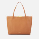 Ted Baker Women's Clarkia Soft Grain Faceted Bar Shopper Bag - Tan