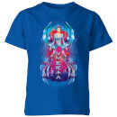 Aquaman Mera Hourglass Kinder T-Shirt - Blau Royal