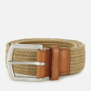 Polo Ralph Lauren Men's Braided Fabric Stretch Belt - Timber Brown