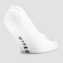 Chaussettes courtes pour homme - Blanches - UK 6-8