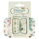 The Vintage Cosmetic Company Floral Manicure Purse