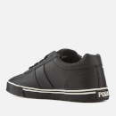 Polo Ralph Lauren Men's Hanford Leather Trainers - Black/Black