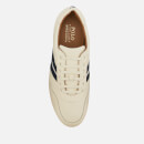 Polo Ralph Lauren Men's Camilo Leather Low Top Trainers - Artist Cream/Newport Navy