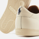 Polo Ralph Lauren Men's Camilo Leather Low Top Trainers - Artist Cream/Newport Navy