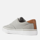 Polo Ralph Lauren Men's Thorton Washed Twill Vulcanised Trainers - Soft Grey