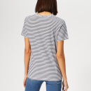 Superdry Women's 54 Goods Rope Entry T-Shirt - Optic/Rinse Navy Stripe