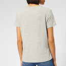 Superdry Women's Tokyo 7 Textured Foil Entry T-Shirt - Grey Heathered