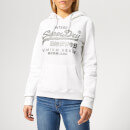 Superdry Women's Prem Goods Luxury Infill Entry Hoody - Optic