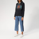 Superdry Women's V Logo Cascade Entry Hoody - Eclipse Navy