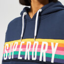 Superdry Women's Carly Carnival Hoody - Dazzling Blue