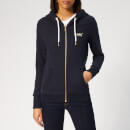 Superdry Women's Orange Label Elite Zip Hoody - Elite Navy