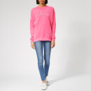 Superdry Women's Carly Carnival Embroidered Crew Sweatshirt - Active Pink