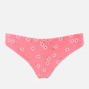 Superdry Women's Super Standard Brief Triple Pack - Stripe Navy Pink Ditsy